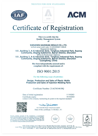 Certification Certificate