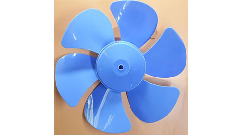 mold on fan blades